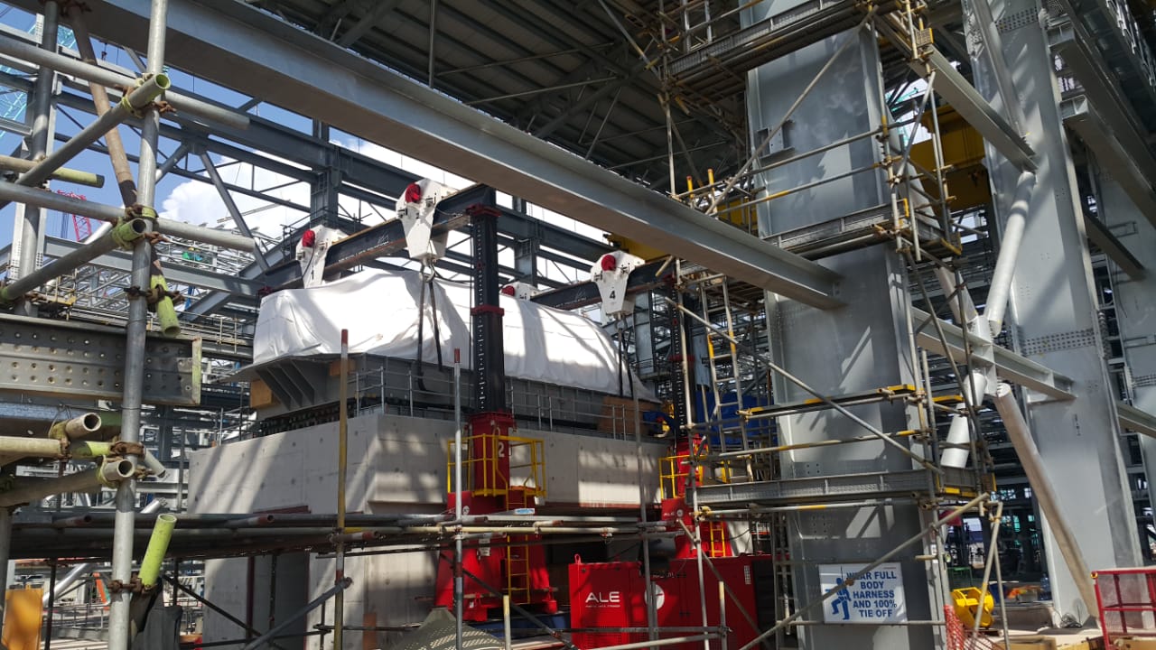 Assembly, Testing and Commissioning of Steam Turbine 200mt at Bintulu 458MW powe plant